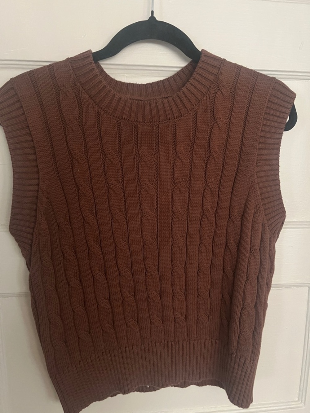 Forever 21 Brown Ribbed Knit Sweater - Picture 6 of 6